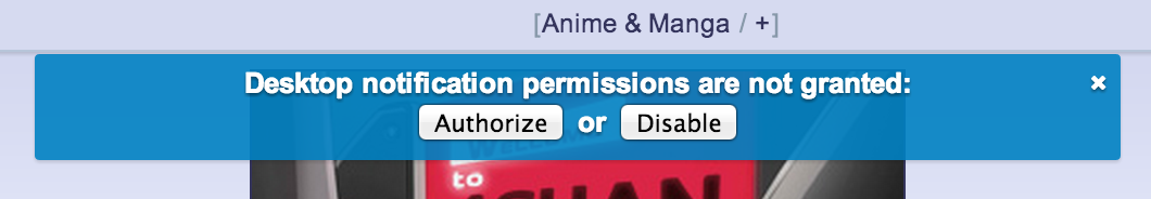 authorize or disable