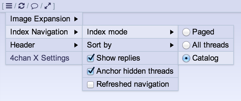 catalog mode